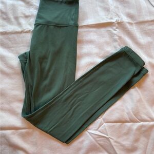 Athleta Teal Elation 7/8 Tights
